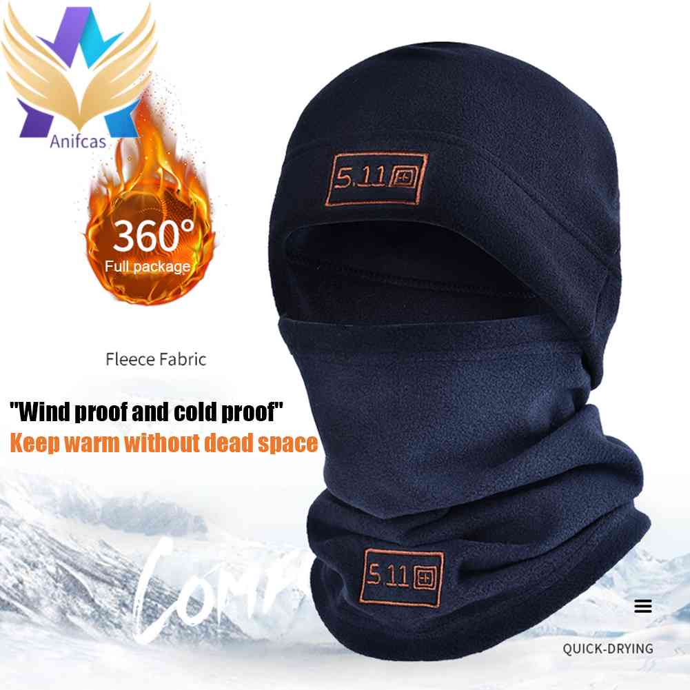 Essential Quality Winter Fleece Balaclava Hood Face Mask Sports Motorcycle Cycling Ski Hat Scarf Have Multi - Image 4