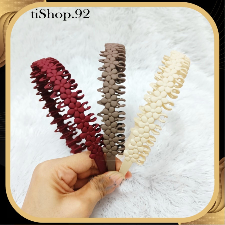 T92 SIRKAM FLOWER DOFF HEADBAND 2CM