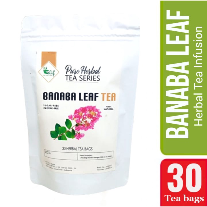 Purpose Premium ELIF TEA Banaba Leaf isi 30 Quality - Image 3