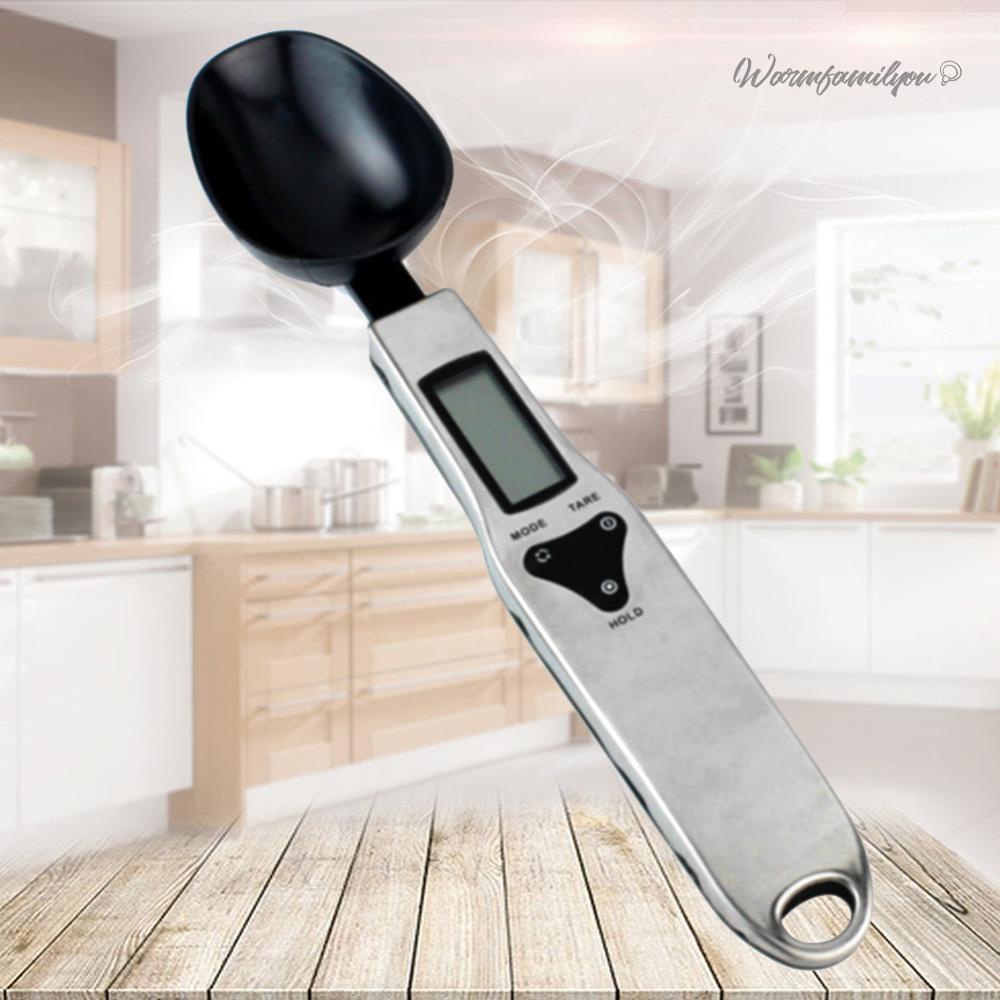 500g/0.1g Electronic Digital Spoon Weight LCD 5 Bit Led Display Gram Home Kitchen Lab Measuring Tools Scale Luggage Suppliers [Warmfamilyou.my]