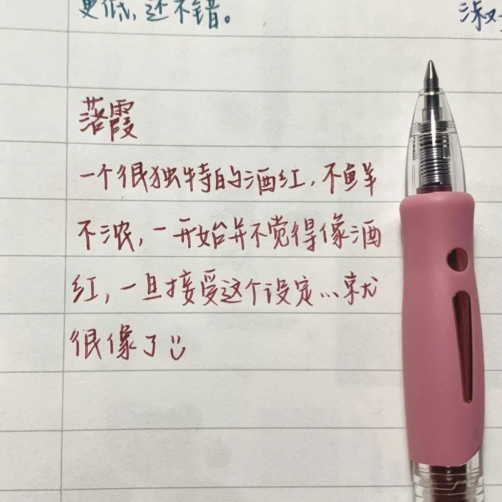 Must Versatile 6-color Retro Color Press Gel Pen Student 0.5mm Water-based Essential - Image 4