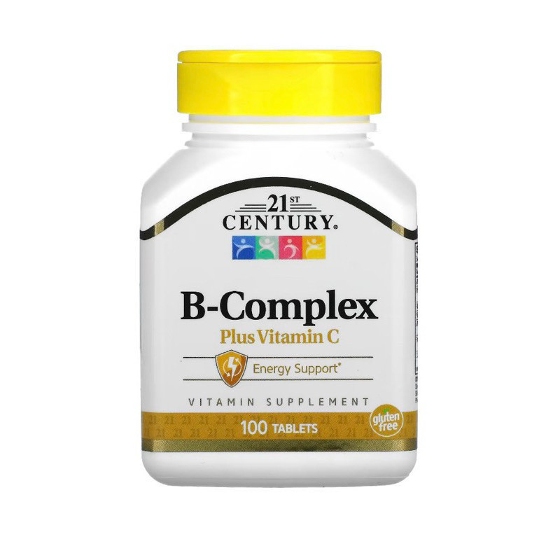 ready stock?21st Century, B-Complex Plus Vitamin C, 100 Tablets, EXP DATE 01/2028