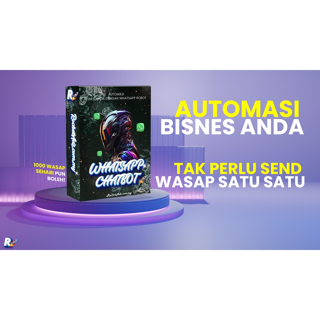 [TERMURAH] Whatsapp Robot [PAKEJ ULTIMATE] - Chatbot Automation Malaysia Server