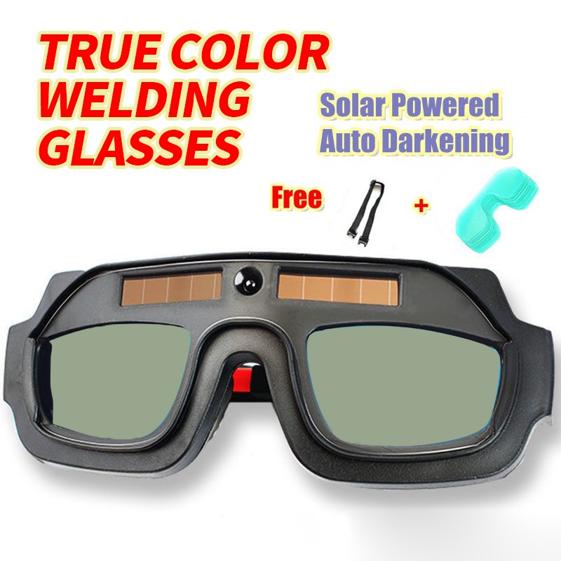 Solar welding mask welding goggles auto darkening welding glasses eye protection welding glass