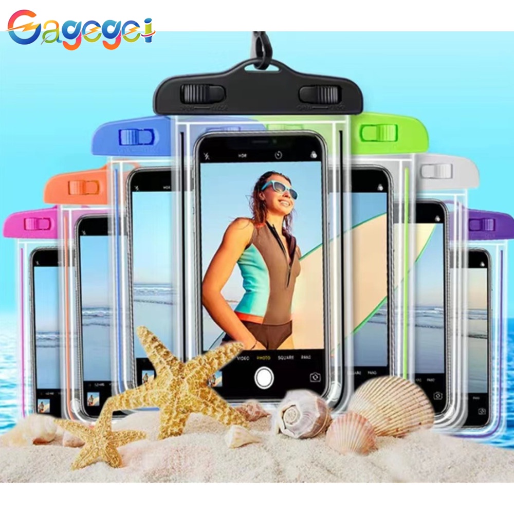 Portable Chic Mobile Phone Waterproof Bag PVC Universal Transparent Diving Huawei Xiaomi Redmi Samsung Style - Image 4
