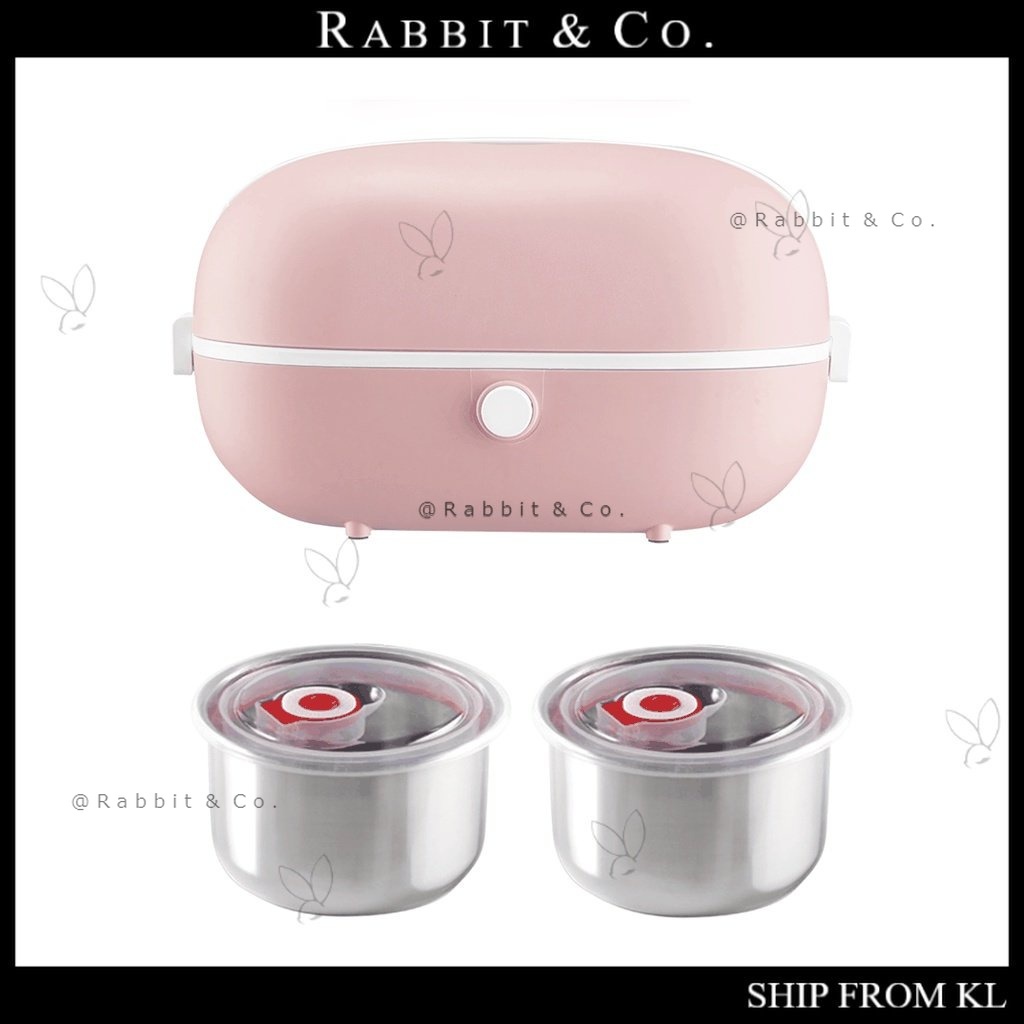 R&C Portable Electric Heating Intelligence Lunch Box Heating Bento Food Warmer Container便携式电热饭盒保温加热