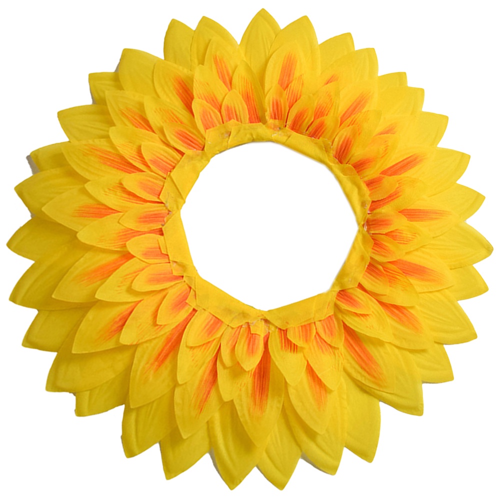 Purpose Essential [] Sunflower Headgear Adults Halloween Costumes Hat Hood Headpiece Kids Child Funny Multi Must - Image 2