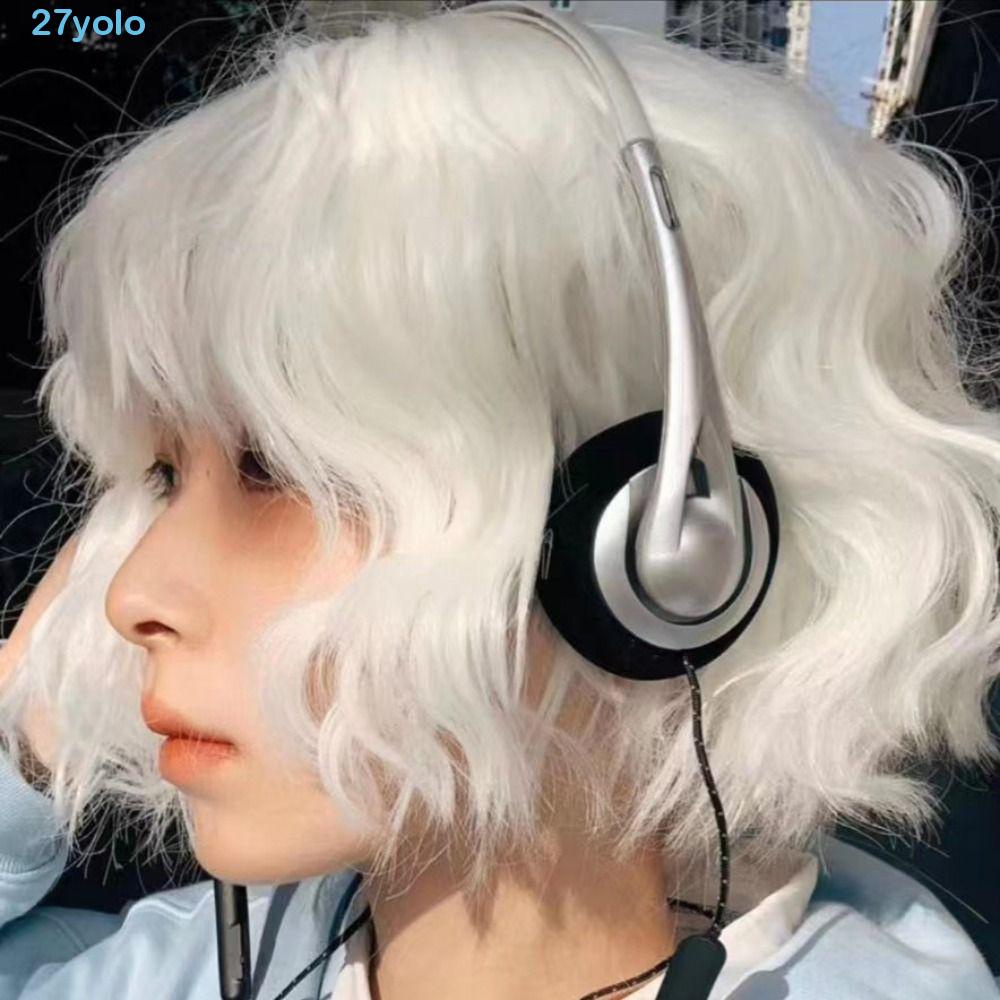 YOLO Underwire Headphone, Retro Over Ear Retro Feelings Headphone, Fashion Wired Vintage Ins Y2k Retro Headset Music Mp3