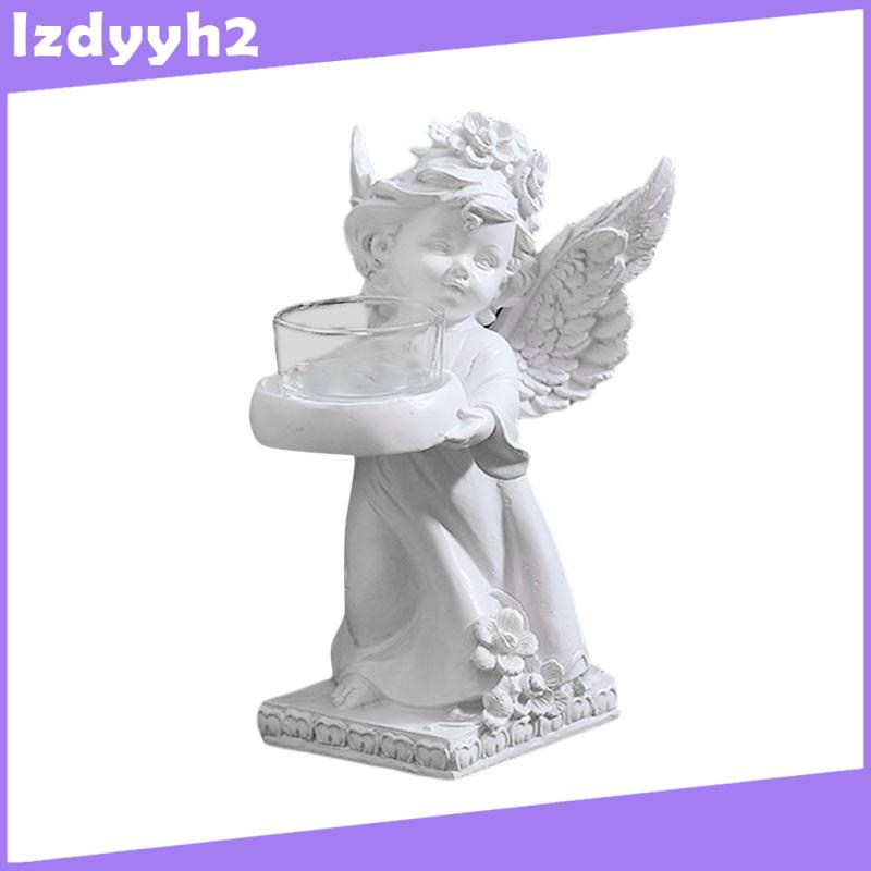 [LzdyyhacMY] Angel Candle Holder Memory Candle Plate for Home Party Housewarming Gifts