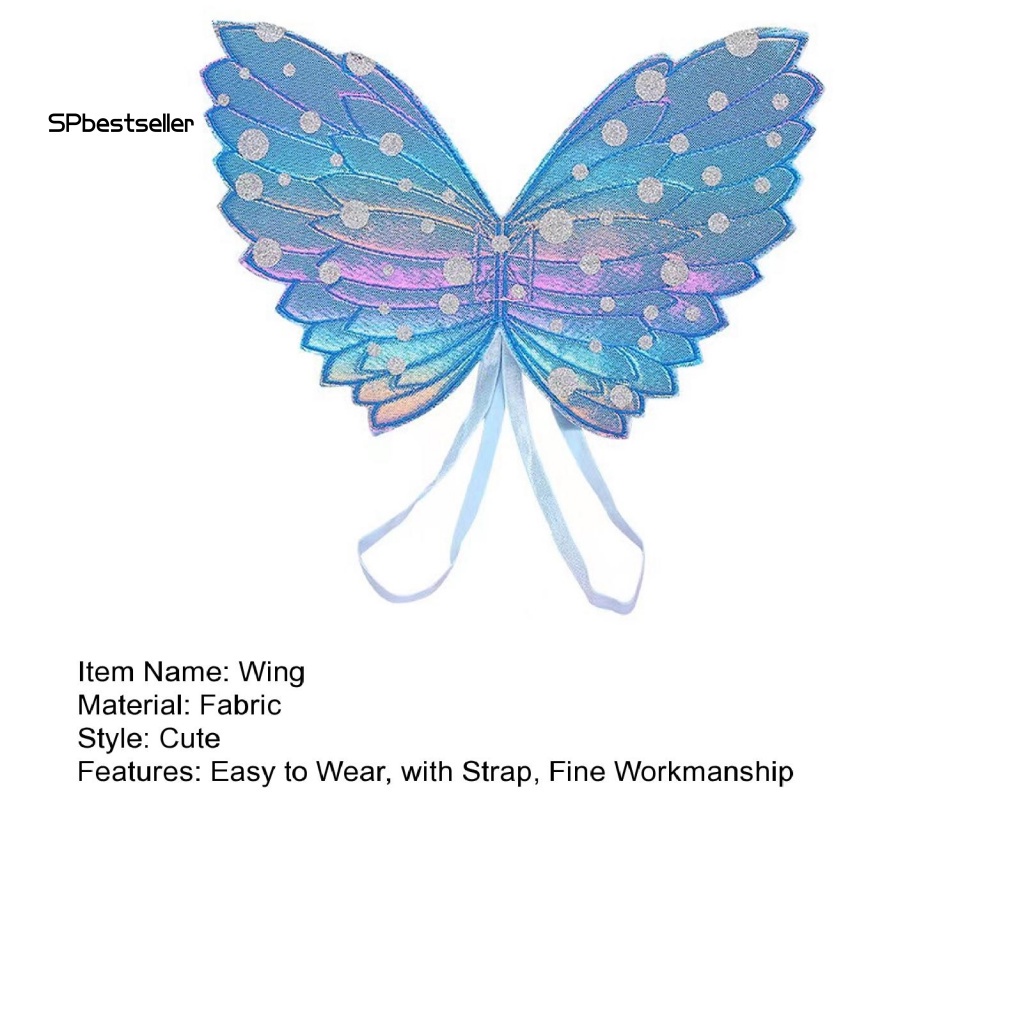 Premium Have Sp Dreamy Butterfly Wing Costume Beautiful Easy-to-wear Wings Kids Perfect Pretend Play Costum Durable Q... - Image 5