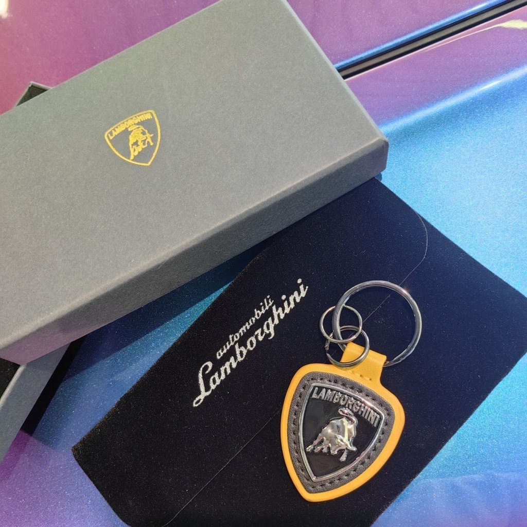 Lamborghini Merchandise Car Key Supplies Super Luxurious Metal Keychain Key Pendant Gift Box Car Gift