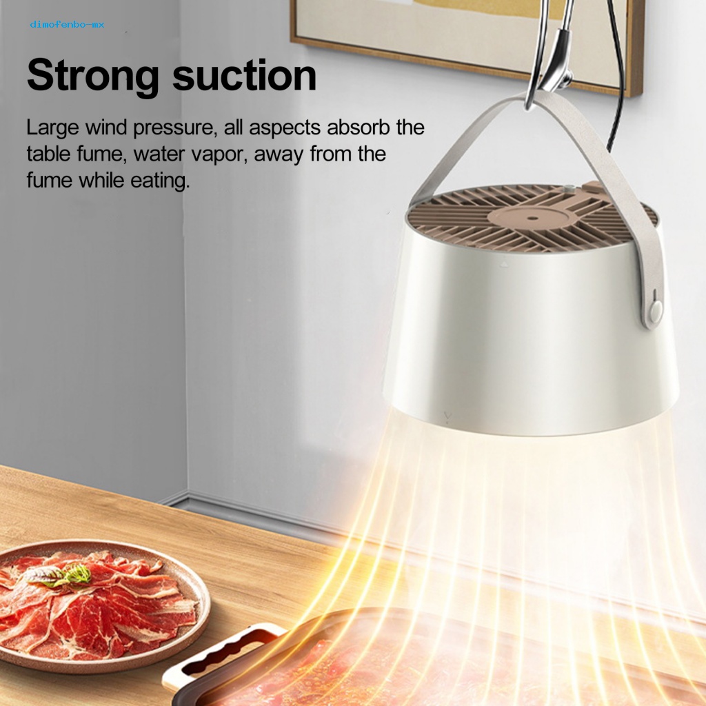 dim  Sling and Tripod Range Hood Portable Fume Extractor Portable Usb Powered Range Hood for Home Bbq Easy to Clean Cooker Hood