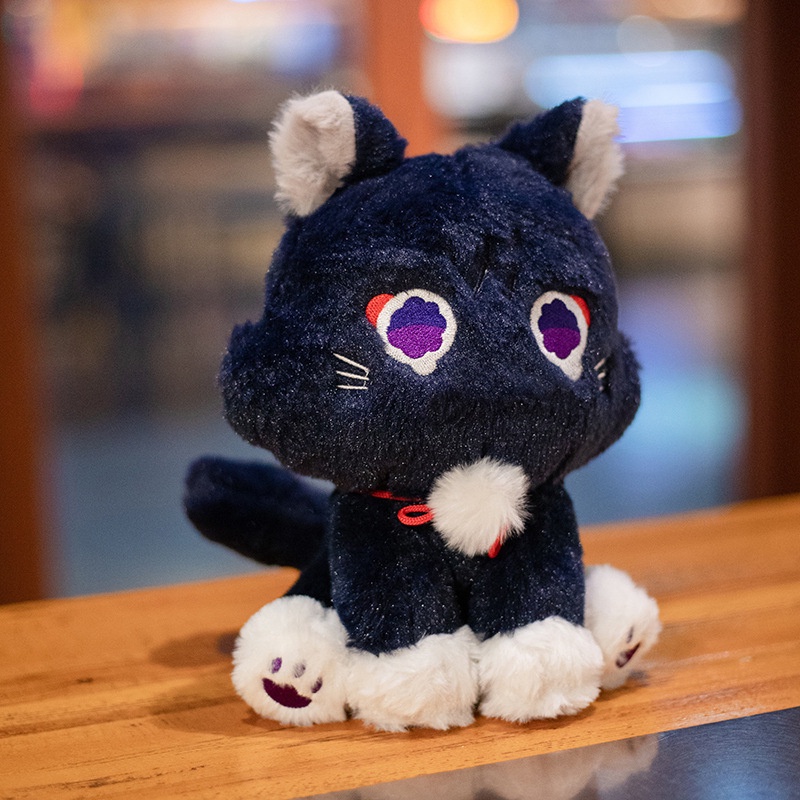 Best Genshin Impact Wanderer Cat Plush Toys Teyvat Zoo Kunikuzushi Stuffed Dolls Home Decor GIft For Kids Game Doll Well