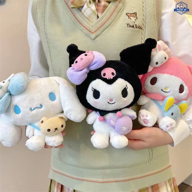 Must Essential Japanese Nakajima Sanrio Plush Doll Cinnamoroll (friend Cod) New Character Kuromi Toys Durable Premium - Image 4