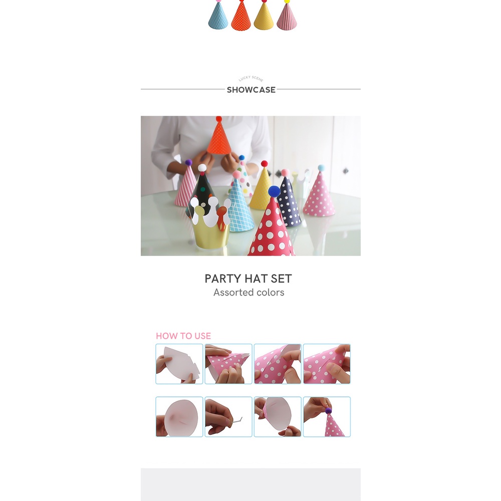 Essential Versatile 10Pcs Birthday Party Hats Crown Collection Set Kids or Adults Costume Accessories Assorted Colors... - Image 3