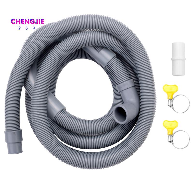 Washing Machine Hose Drain Hose Washing Machine 2.5M Drain Hose Extension for Washing Machines Dishwashers Dryers