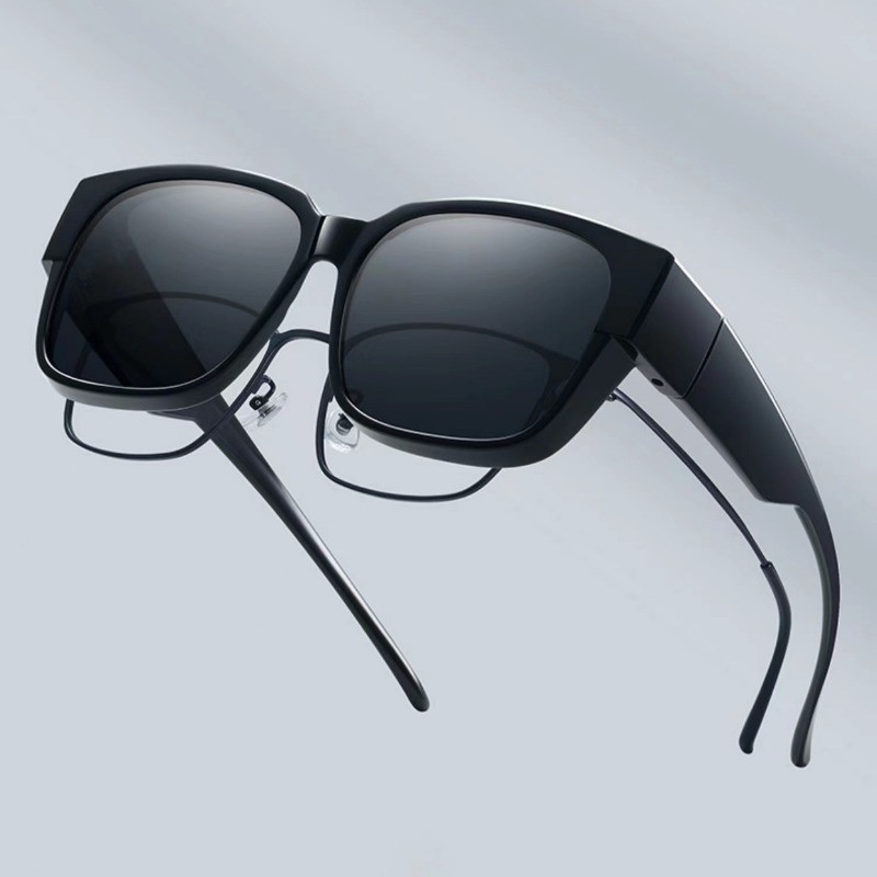 Driving Oversized Sunglasses To Cover Over Eyeglasses Myopia Glasses for Men UV Protection Night