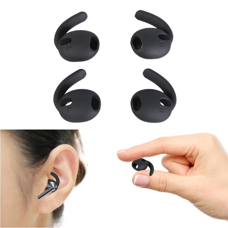 ww 3Sets Silicone Ear Grips for Earbuds Noise Isolation Designing For Buds