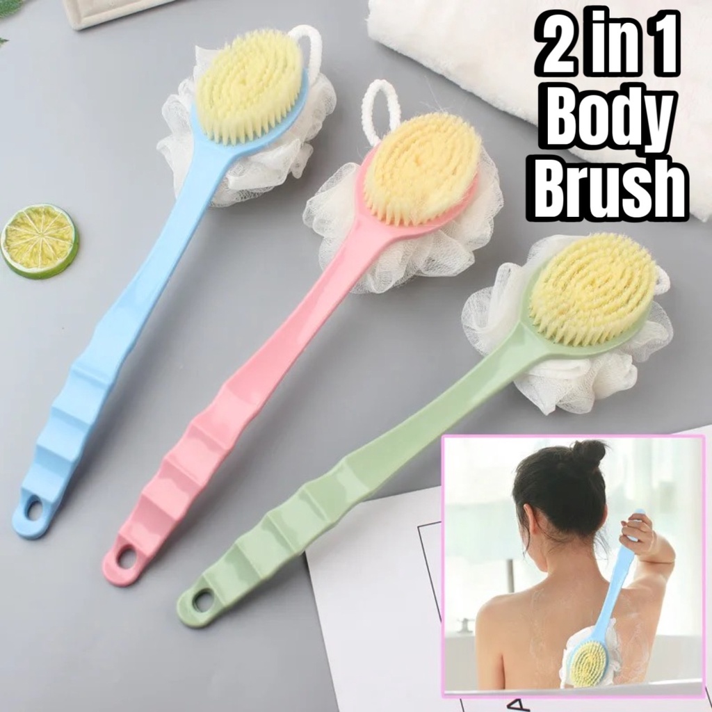 3-in-1 Bottle Cleaning Brush: Sponge, Silicone Bristles, and Nylon Bri