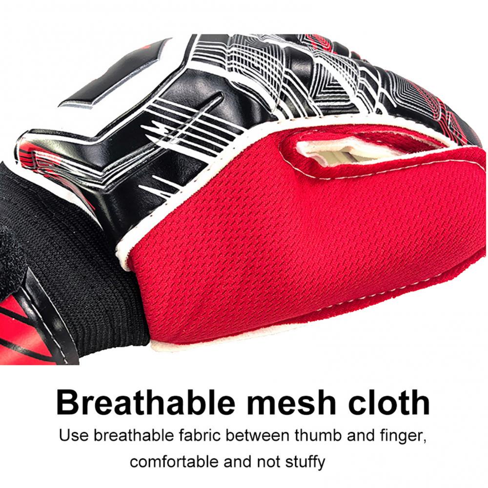 Premium Multi New Kids Gloves Football Soccer Goalkeeper Goalie Full Finger Hand Protection Adult - Image 2