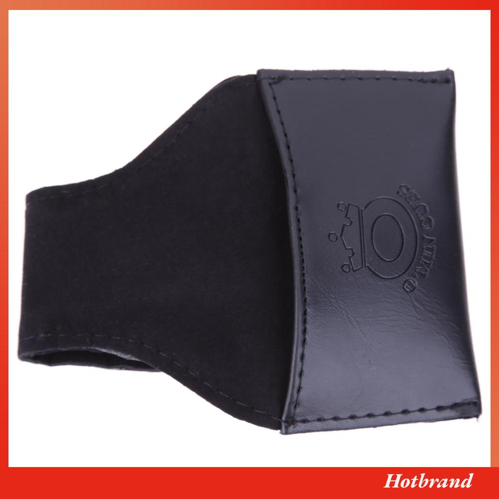 Durable Premium Black Faux Leather Chalk Holder Pouch Clip Pool Billiards Snooker Cue LPE7 Must Reliable - Image 5