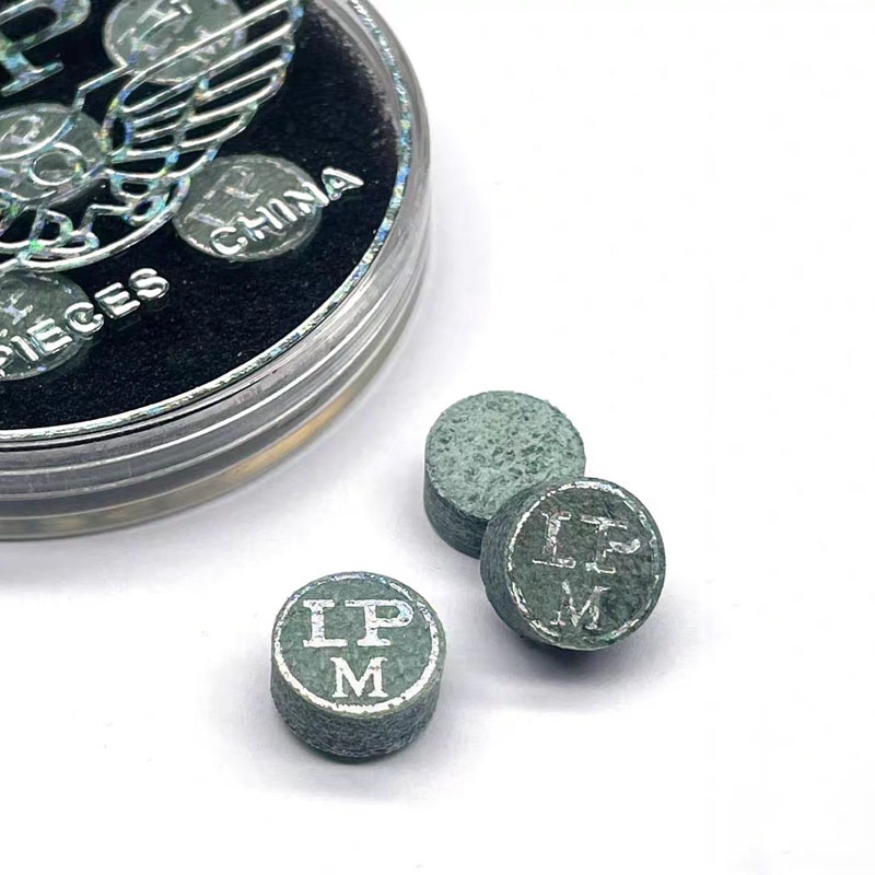 LP Cow Leather Made Snooker Cue Tip 11mm S M H Third Generation Cue Tip