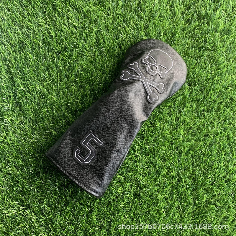 Essential Durable PT# Golf HeadCovers Leather Cover Driver Fairway Woods Hybrid Creative Club Protector - Image 2