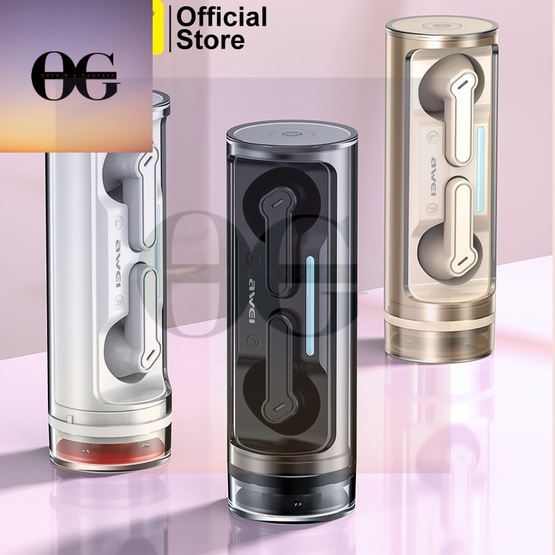 **Awei T77 ENC Wireless Earbuds: Bluetooth Earphones with Dual Mic, Noise Cancelling, and In-Ear Gaming Performance**