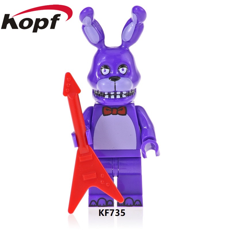 Quality Essential Minifigures Building Blocks Five Nights Freddy's Series Freddy Bonnie Chica Foxy Toys Kids - Image 4