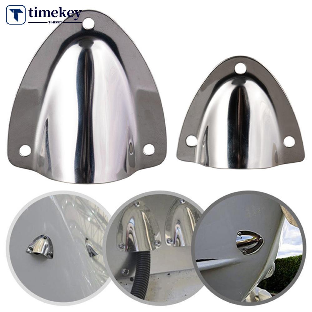 TIMEKEY Stainless Steel Boat Vent Hose Cable Clam-shell Cover Marine Yacht Ship Accessory N5Q8
