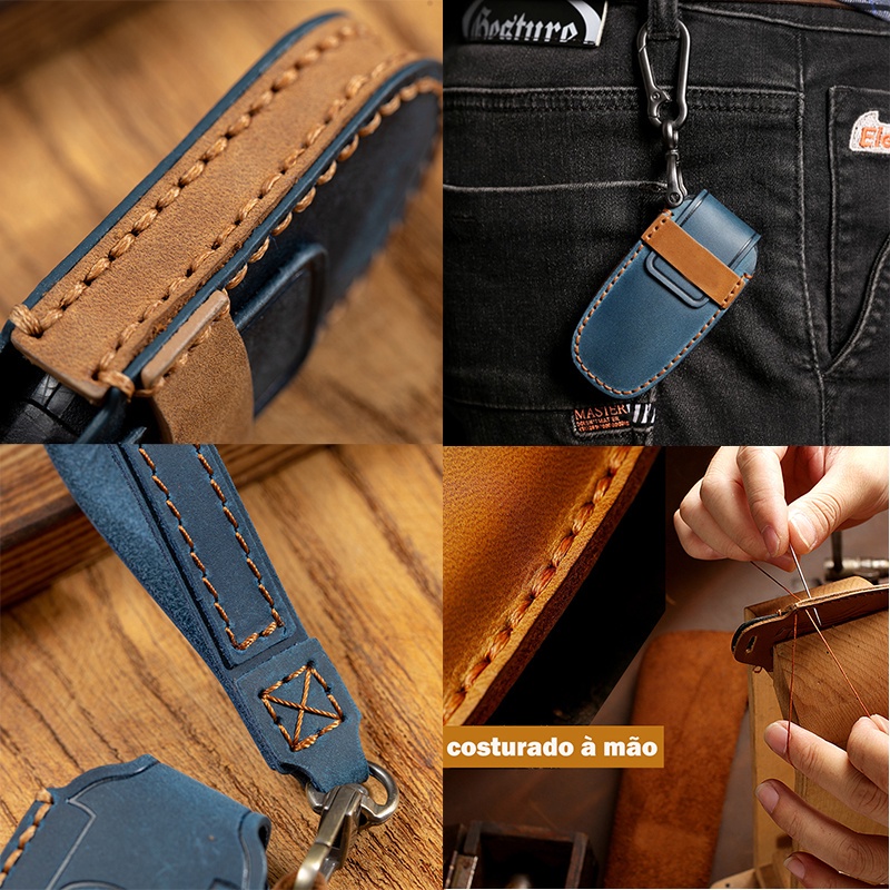 Premium Durable Proton X70 Key Cover Leather Fob Case Full Protection Keychain Sarung Kunci Reliable - Image 3