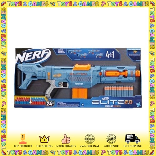 Nerf Elite 2.0 Echo CS-10 4in1 Blaster Toy Gun For Kids