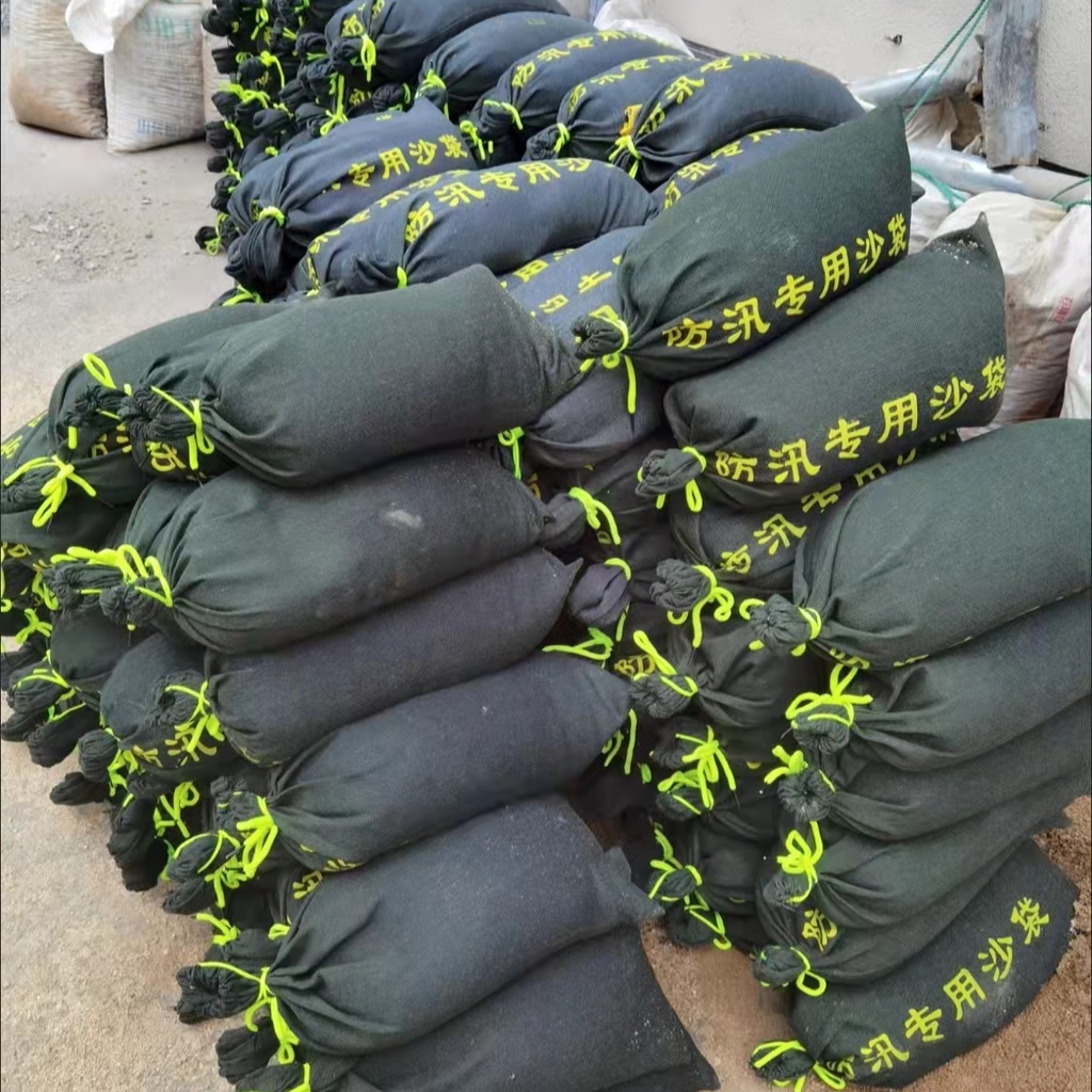 Reusable Flood Control Sandbags Canvas Sand Bag Flood Barrier Control Durable Rainy Season Waterproof Empty Sand Bag 沙袋