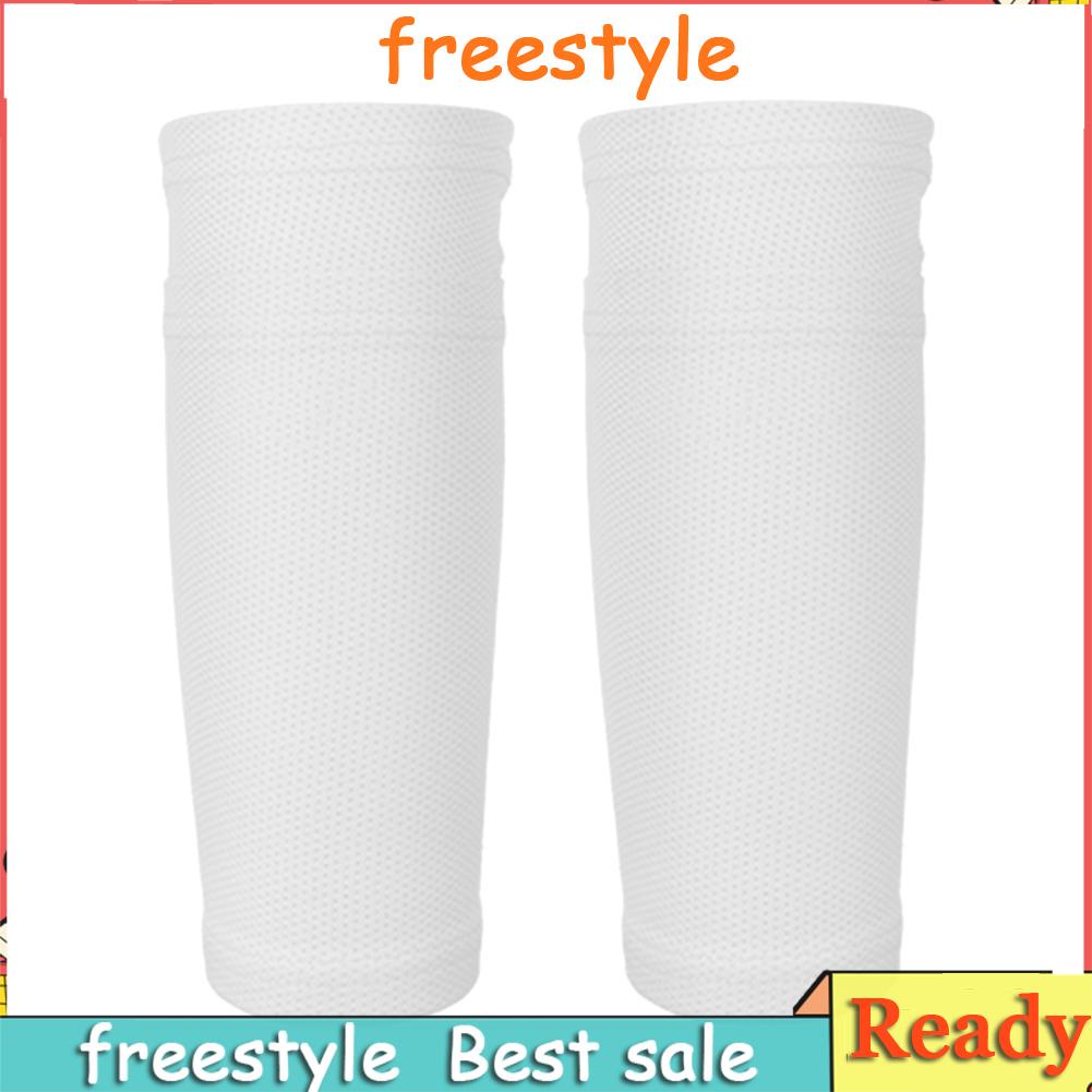 Versatile Quality 1 Pair Soccer Protective Socks Shin Pads Supporting Guard Stretchable Wear Resistance Pocket Access... - Image 3