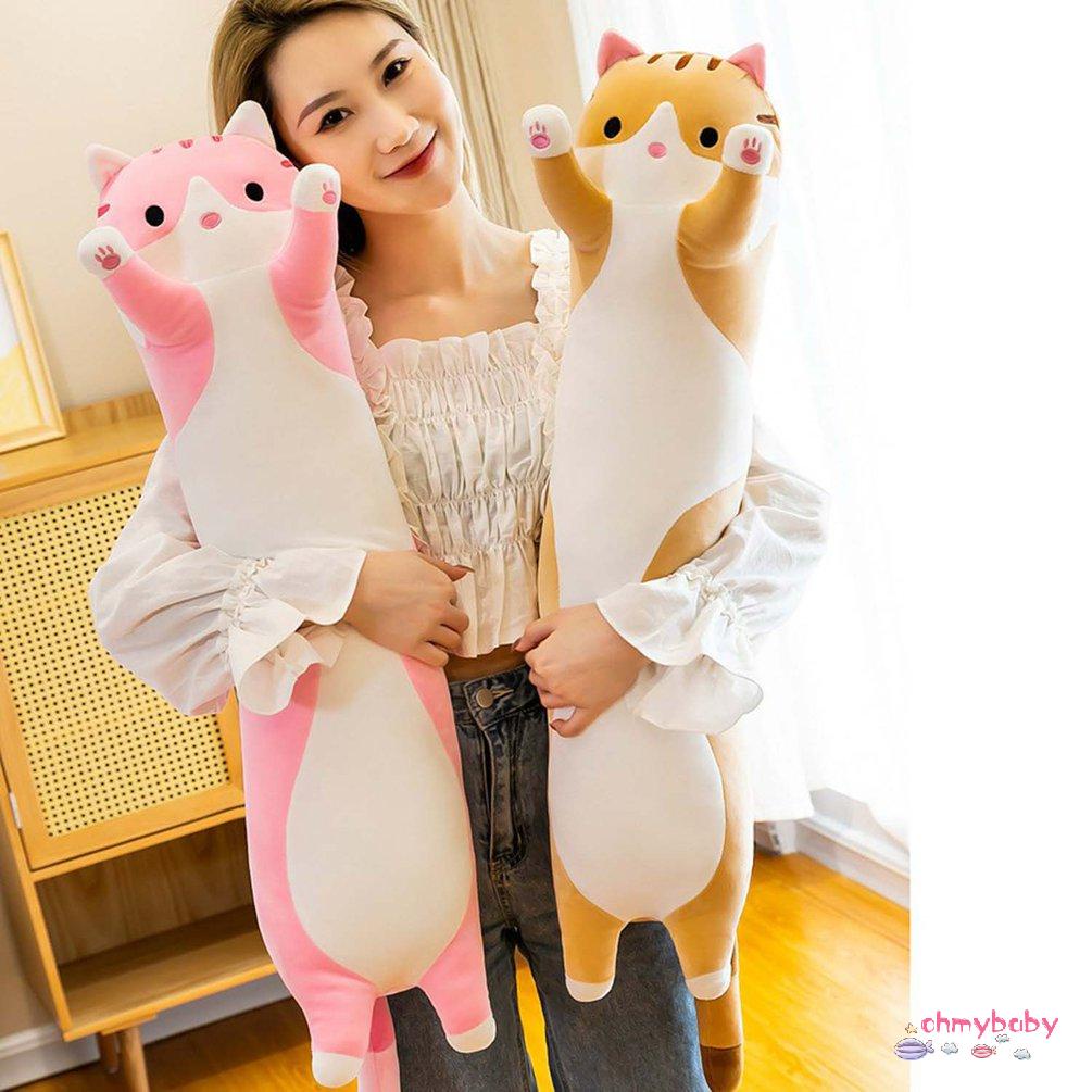 Essential Premium 【OMB】50cm Cute Plush Cat Doll Soft Stuffed Kitten Pillow Sleep Long Toys Gift Durable - Image 2