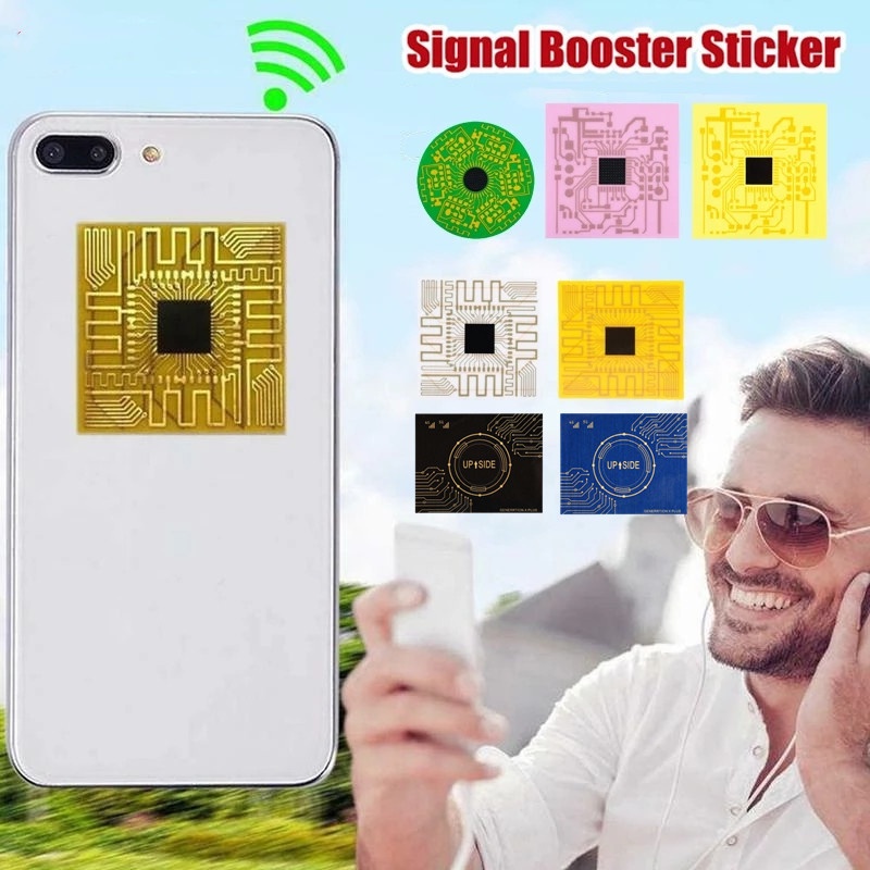 Craft Build 1PC Cell Phone Signal Enhancement Sticker/ Universal Signals Amplifier Antenna Booster Camping Tools Duty... - Image 3