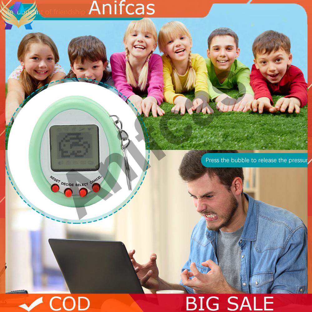 Electronic Digital Pet Game Console Nostalgic Virtual Cyber E-pet Toys【Anifcas.my】