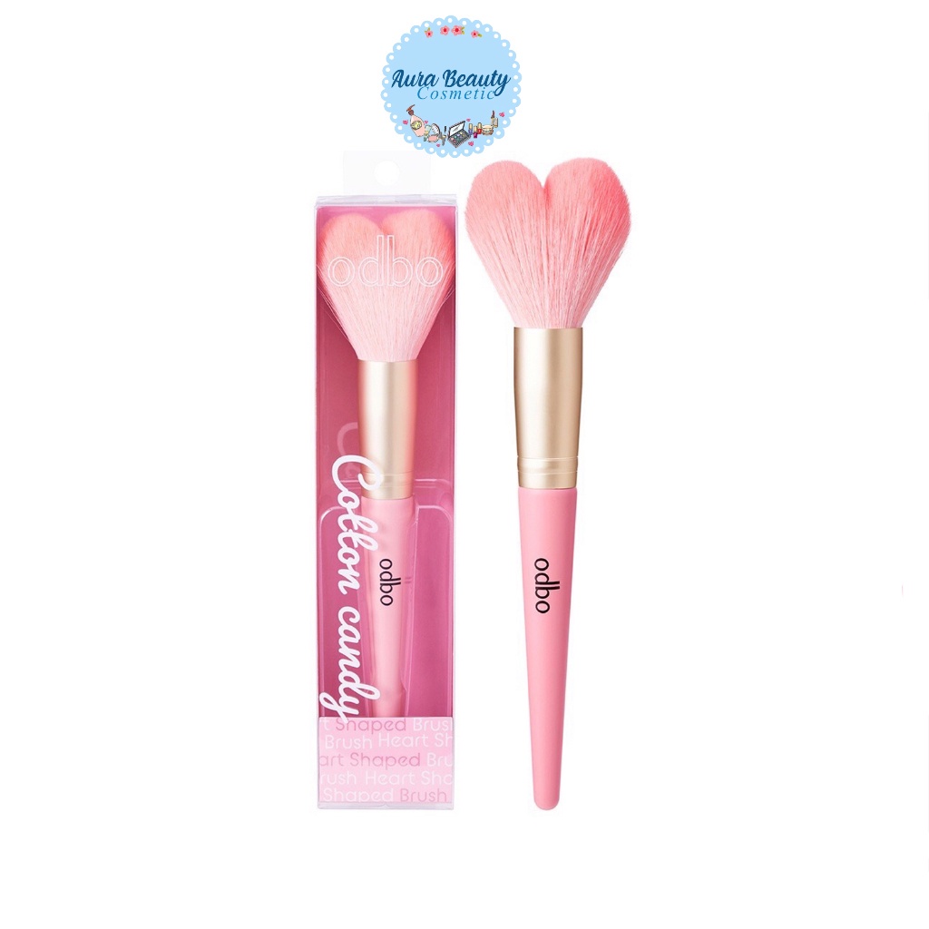 Odbo Cotton Candy Heart Shaped Brush OD8003 Blush Blusher