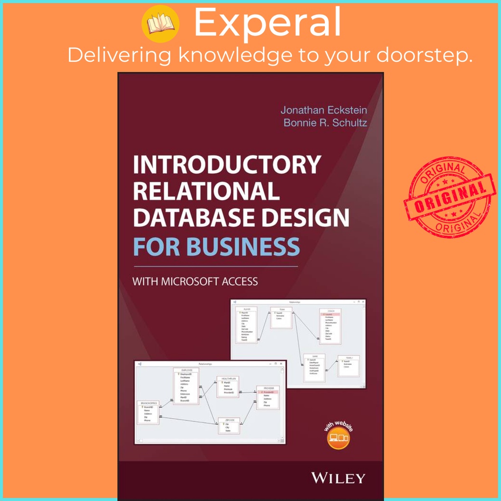 [English - 100% Original] - Introductory Relational Database Design for Bus by Jonathan Eckstein (US edition, hardcover)
