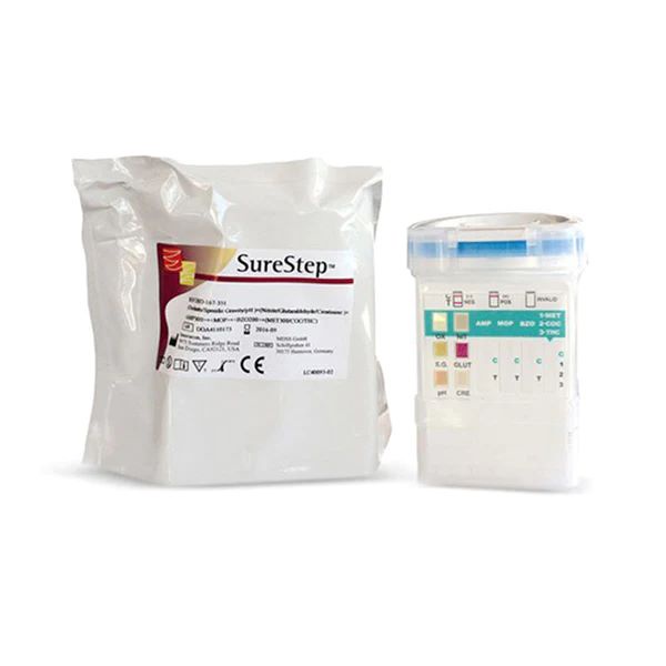 SURESTEP EZ SPLIT CUP URINE DRUG TESTING KIT