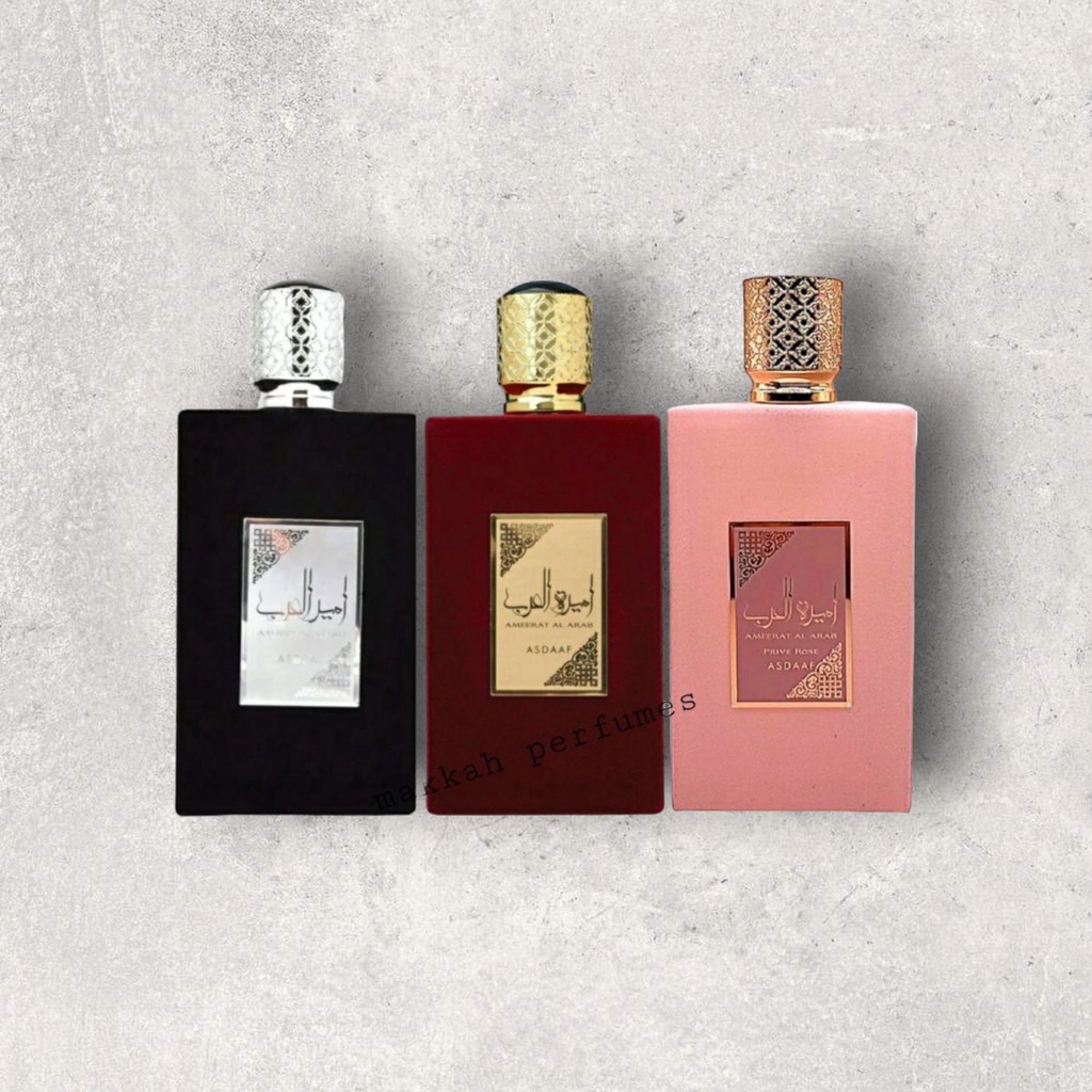 Ameerat Al Arab EDP 100ML Asdaaf Perfumes by lattafa Black Red Pink All Available