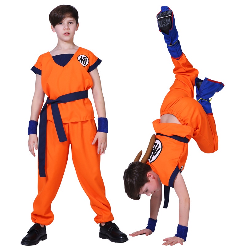 Must Versatile SUGE Dragon Ball Anime Kids Costume Son Goku Gui Cosplay Clothing Children'S Day Halloween Christmas P... - Image 3