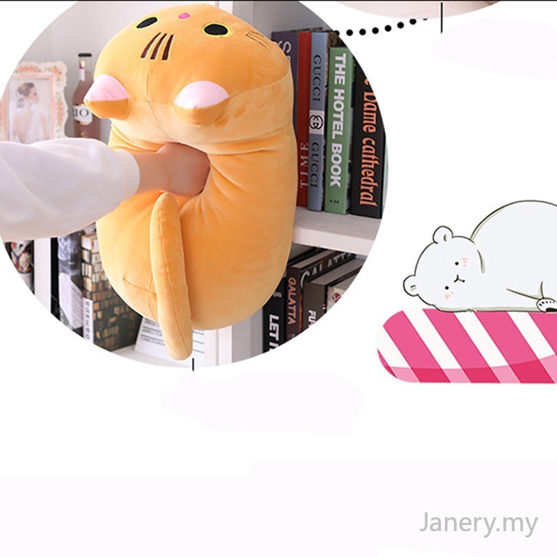 Reliable Purpose Cat Plush Toy Cartoon Soft Stuffed Dolls Cute Animal Toys Reading Pillows Have - Image 4