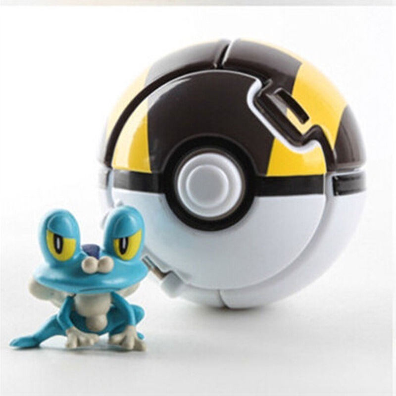 Purpose Versatile Pokeball Throw Automatically Bounce Pokemon Pikachu Anime Action