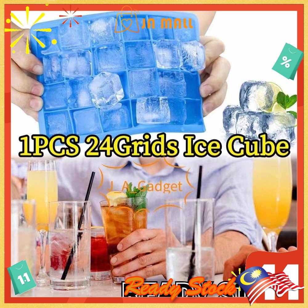 🧊 15 / 24 /36 Grids Silicone Ice Cube Tray Silicone Jelly Mold Trays Pudding Maker Ice Cube Mold Maker