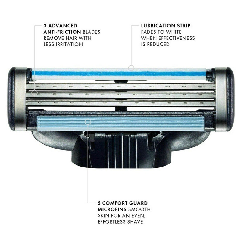 Premium Essential Suitable gillette mach 3 razor blade/razor blade/Manual shaver Have - Image 4