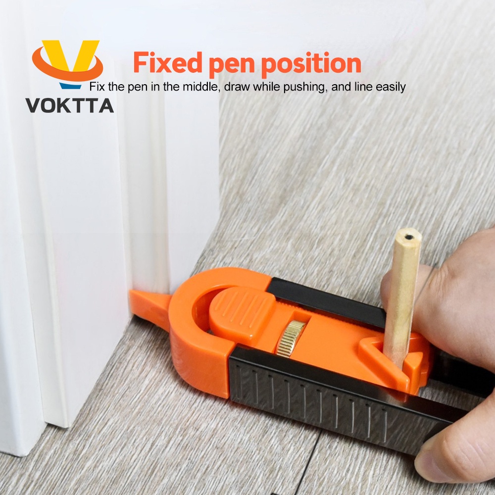 Duty Craft VOKTTA Profile Scribing Ruler Contour Gauge Lock Adjustable Locking Woodworking Tools Measuring Measurement T - Image 4