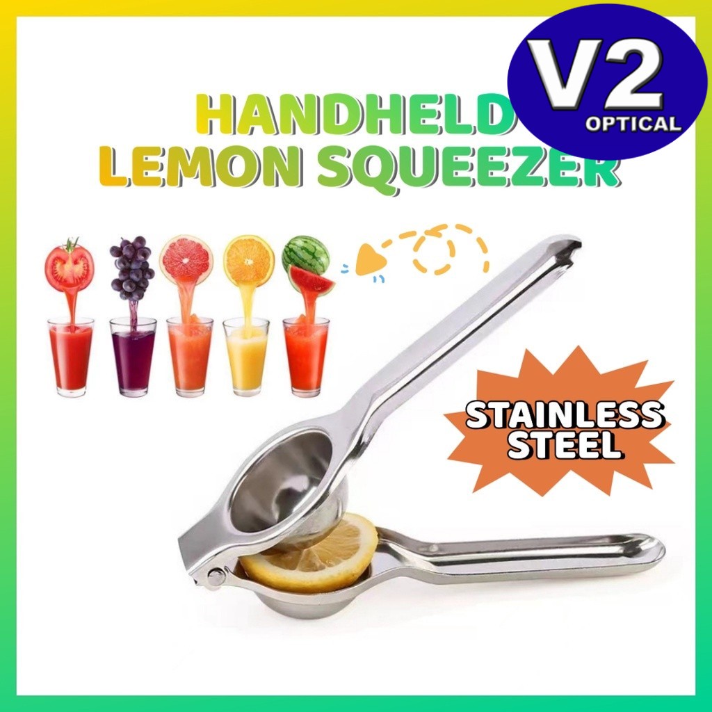 Stainless Steel Lemon Squeezer Manual Juicer Maker Orange Extractor Tool Handheld Fruit Squeezer Hand Press Juice Citrus