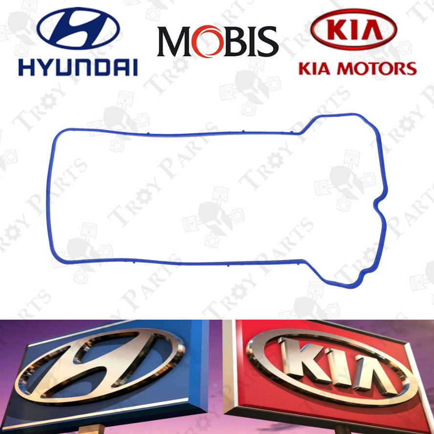 Kia Hyundai Valve Cover Gasket 22441-2B002 Kia Forte Spectra 5 Cerato K3 1.6 Rio UB 1.4 Hyundai Elan