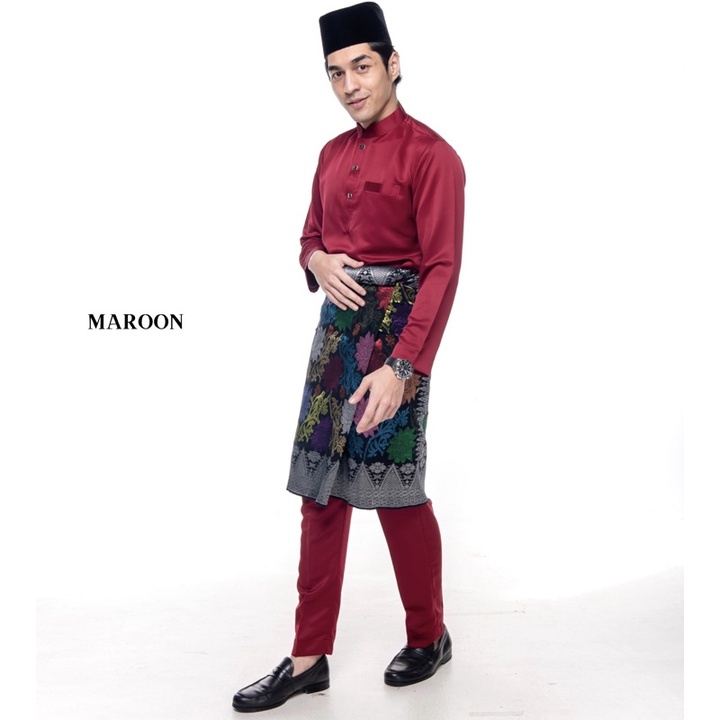 BAJU MELAYU SLIM FIT MODEN (SIAP BUTANG) RAYA 2024